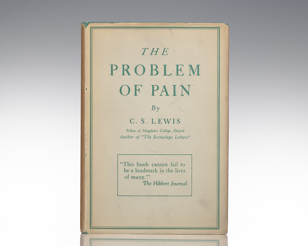 Photograph of The Problem of Pain, Macmillan edition